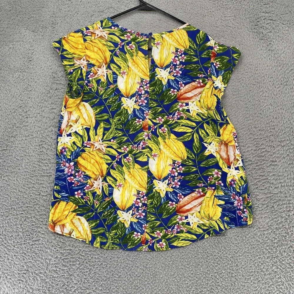 Rachel Roy 2 Piece Set Womens Large Tropical Hawaiian Cruise Resort Vacation - Picture 14 of 16